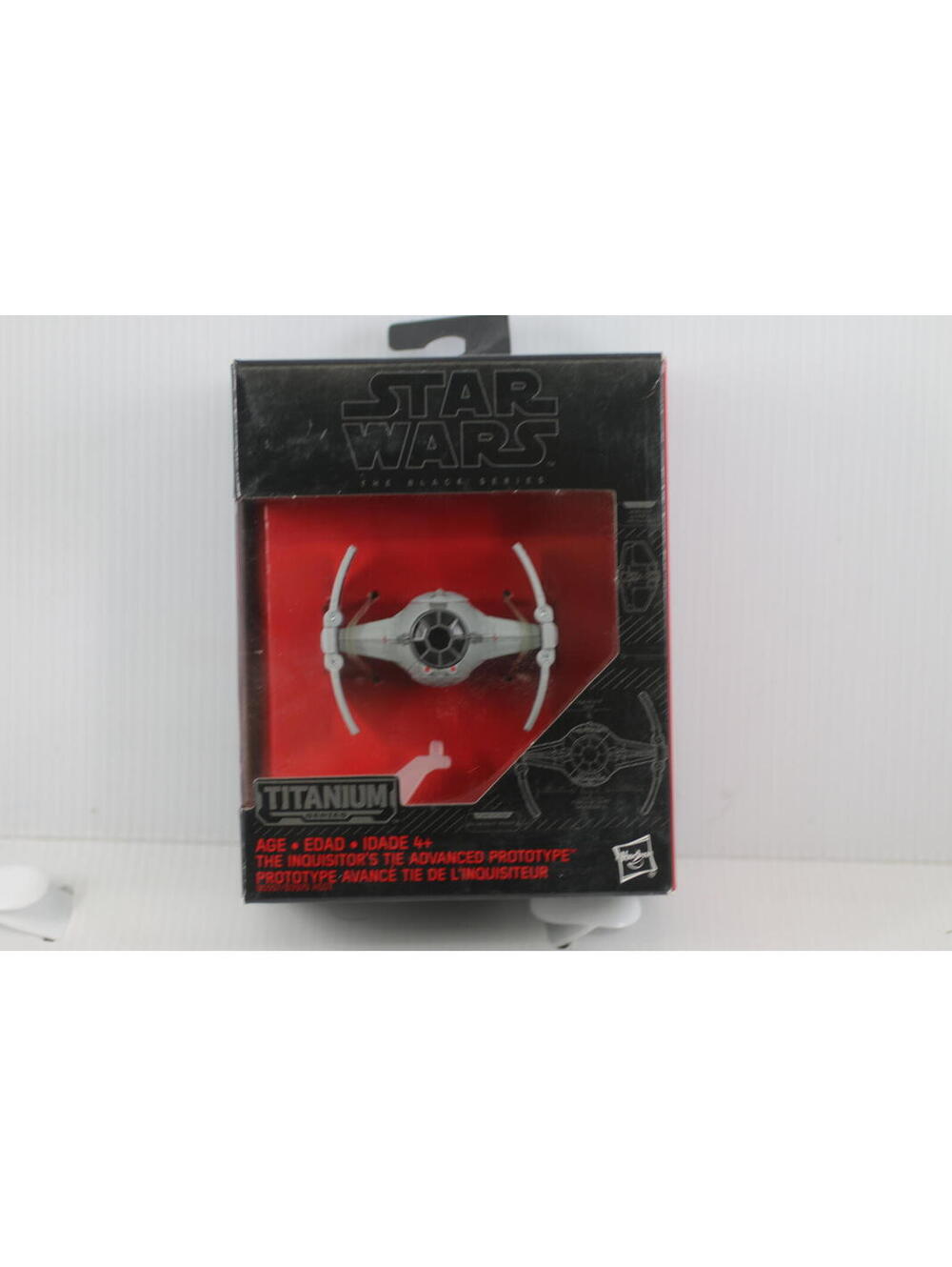 STAR WARS BLACK SERIES INQUISITORS TIE ADVANCED PROTOTYPE 28 TITANIUM SERIES NEW - Picture 1 of 7